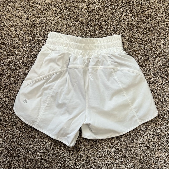 [SOLD] Lululemon Track That Short MR 5” White - Picture 3 of 5